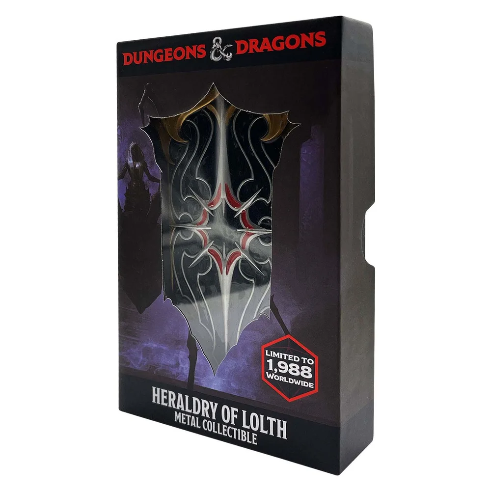 Dungeons & Dragons - Drizzt : Lolth the Spider Queen Ingot by Fanattik Image 1