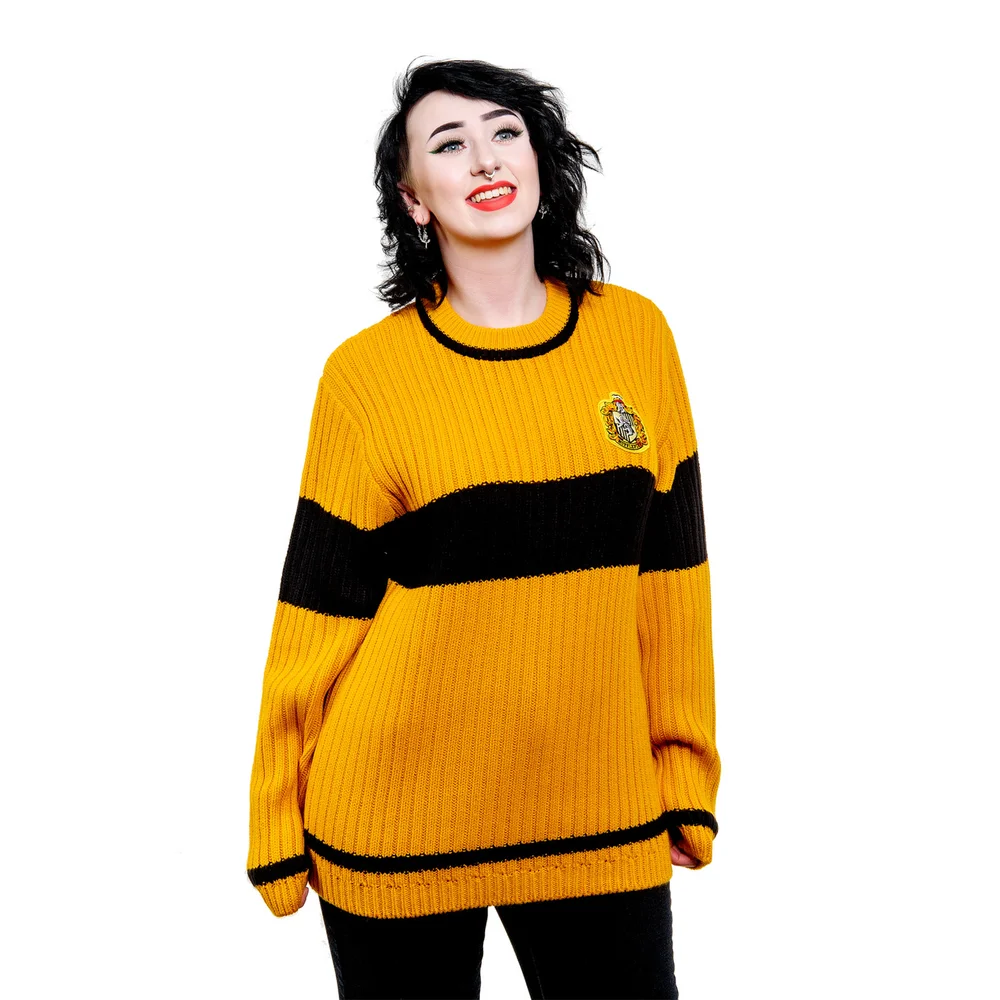 Harry Potter: Hufflepuff Quidditch Jumper - L Image 1
