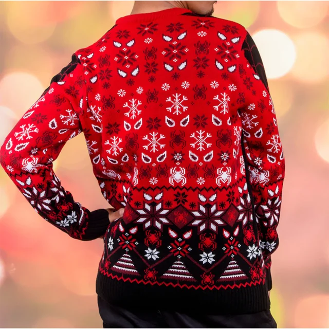 Spider Man Miles Morales Christmas Jumper