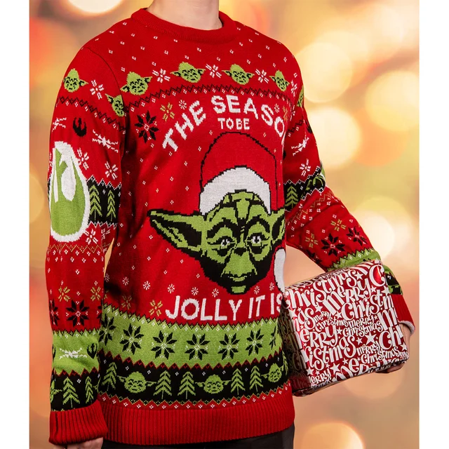 Star Wars Yoda Christmas Jumper