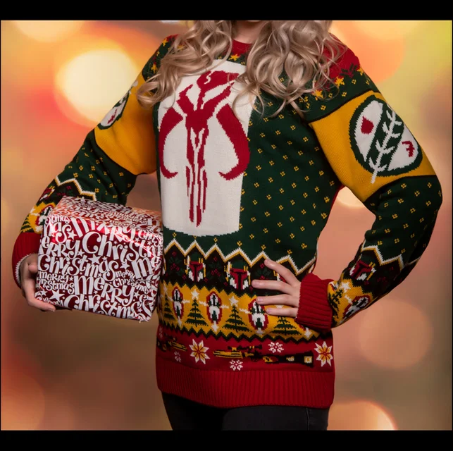 Star Wars Boba Fett Christmas Jumper