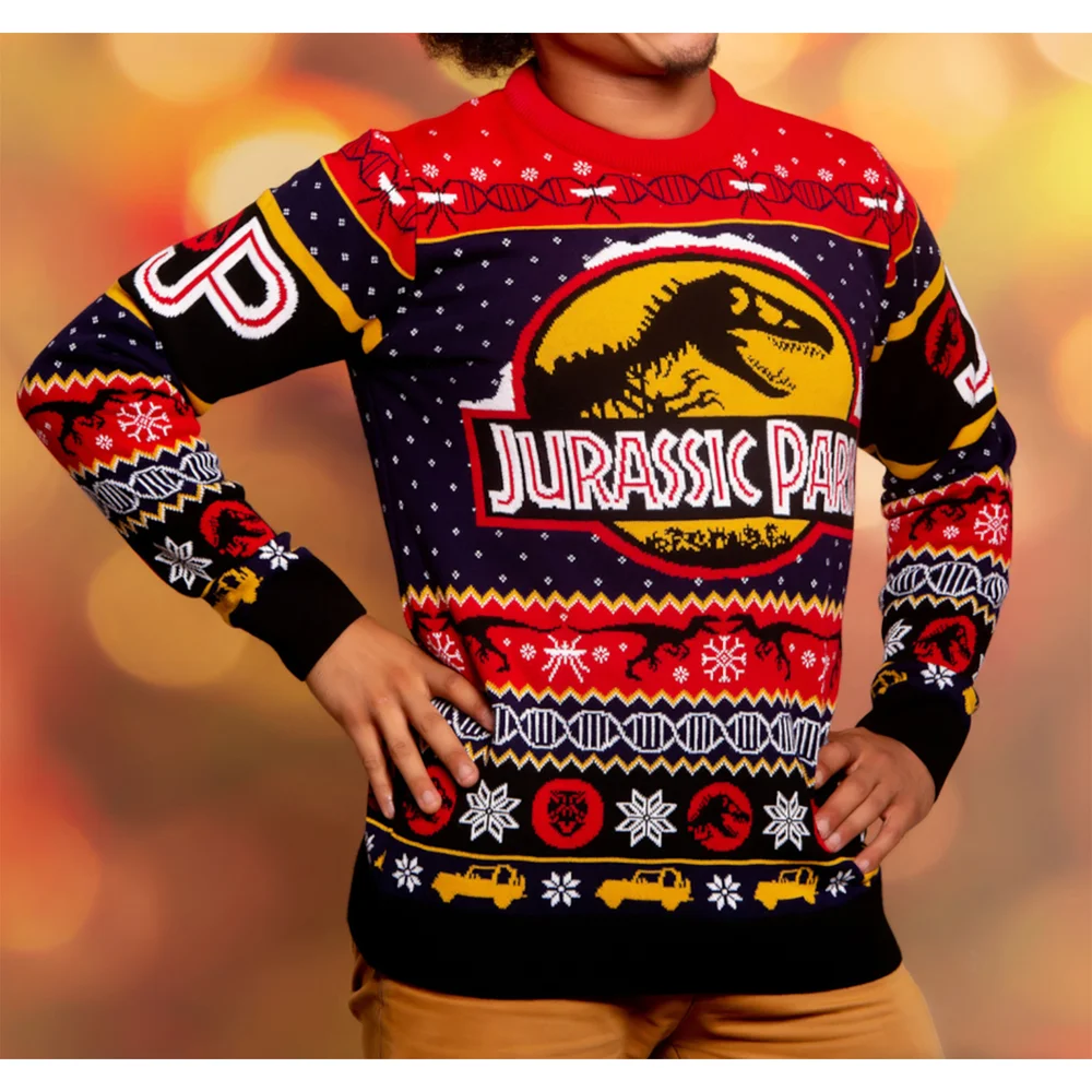 Jurassic Park Christmas Jumper - XS Image 1