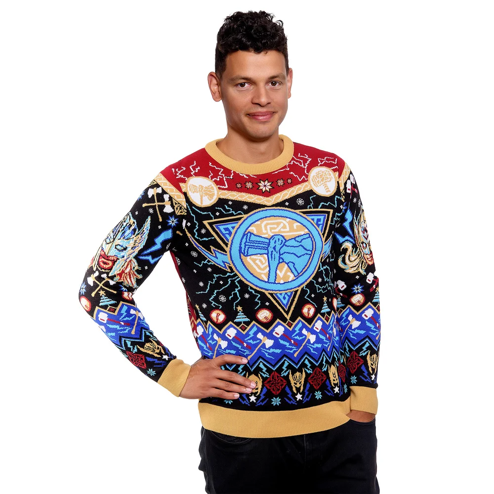 Thor: Stormbreaker Christmas Jumper - S Image 1