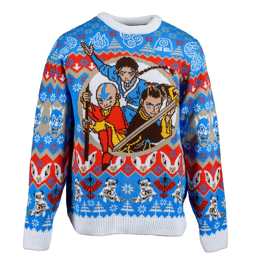 Avatar: The Last Airbender Christmas Jumper - XL Image 1