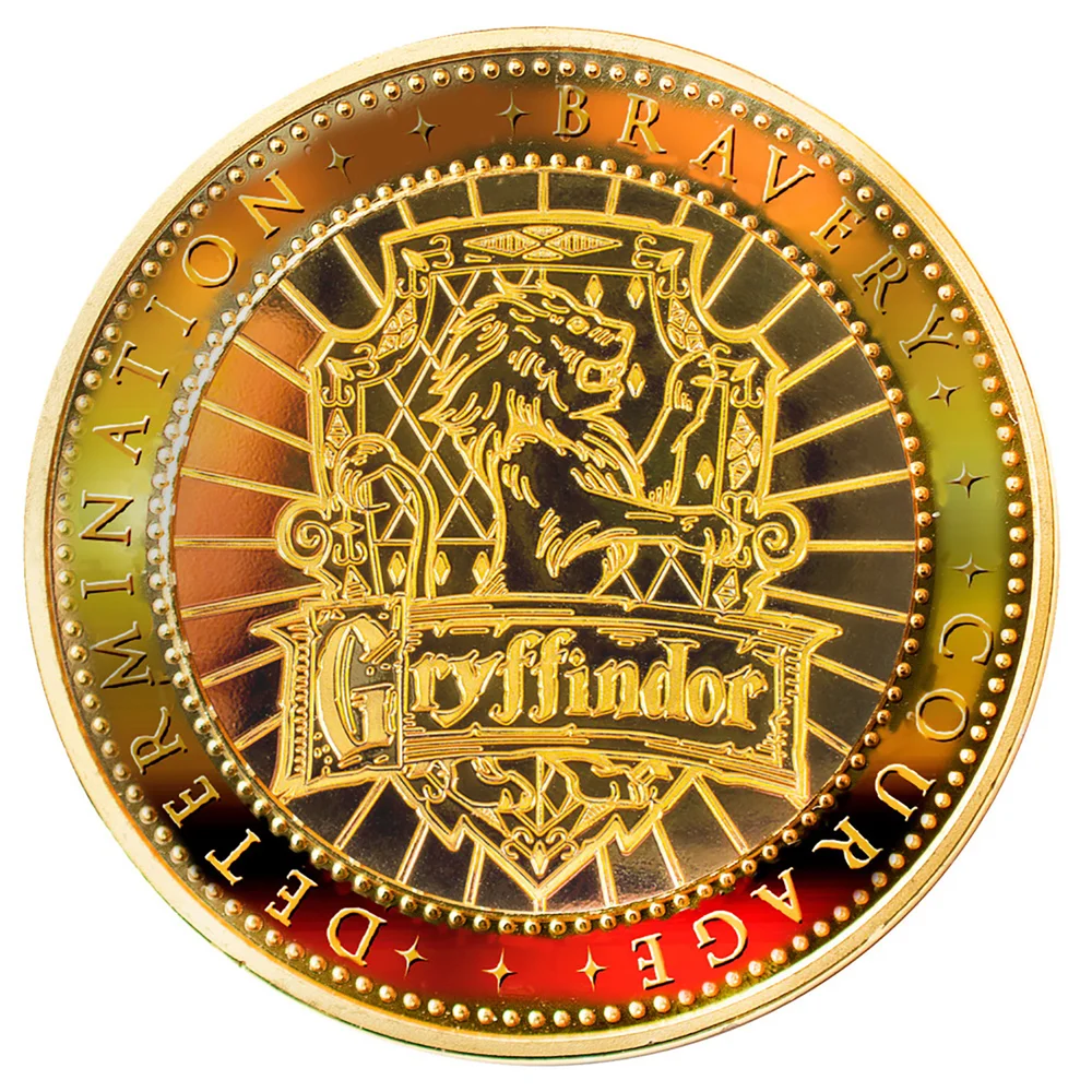 Harry Potter House Coin Gryffindor Image 1