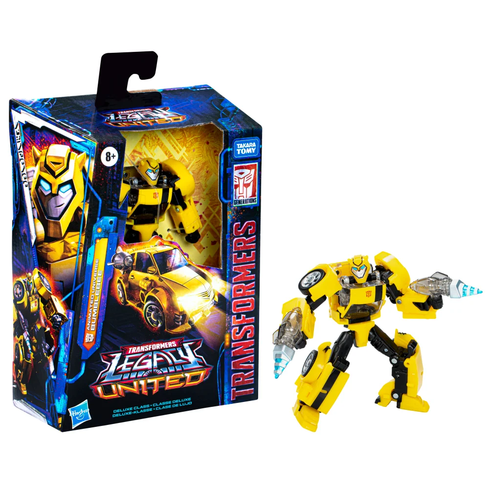Hasbro Transformers Legacy United Deluxe Class Animated Universe Bumblebee Image 1