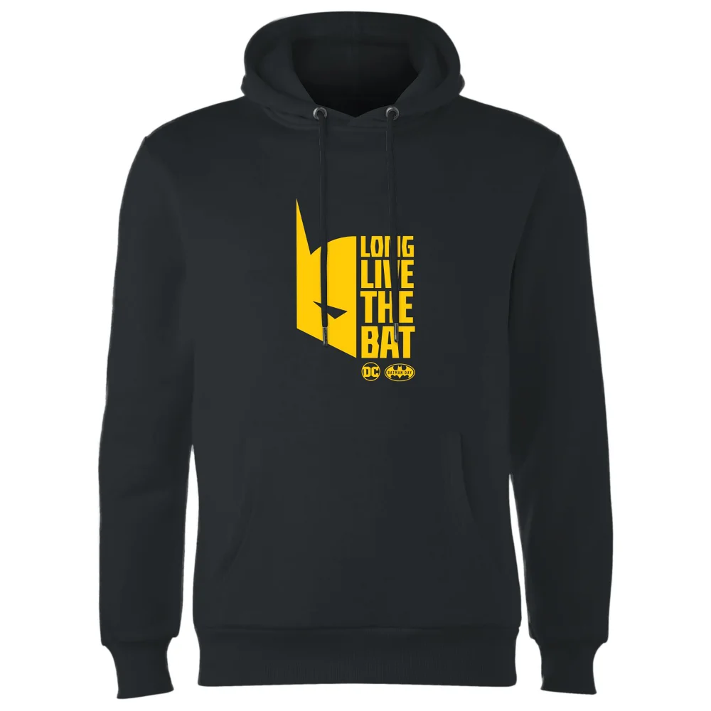 Batman Day Long Live The Bat Hoodie - Black - S - Black Image 1