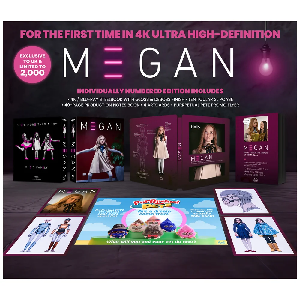 M3gan Collector's Edition 4K Ultra HD Steelbook Image 1