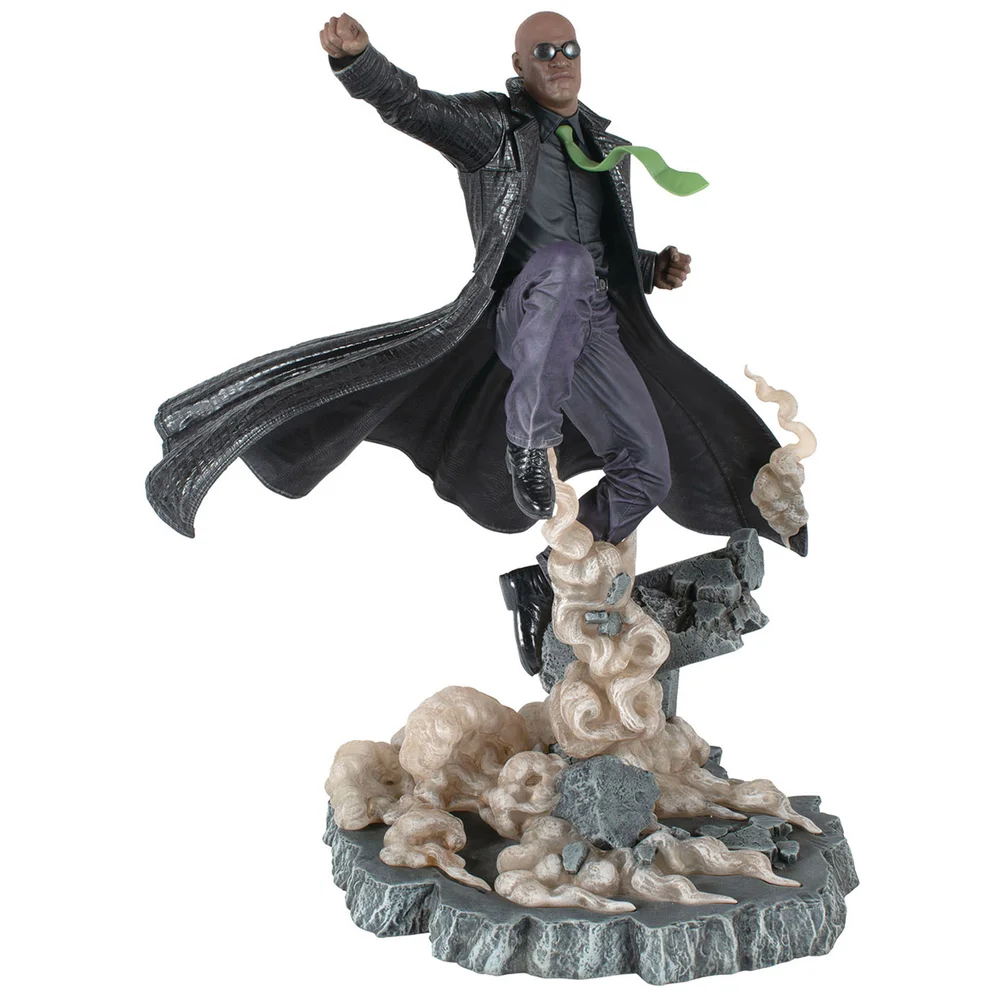 Diamond Select - The Matrix Gallery Dlx Morpheus PVC Statue Image 1
