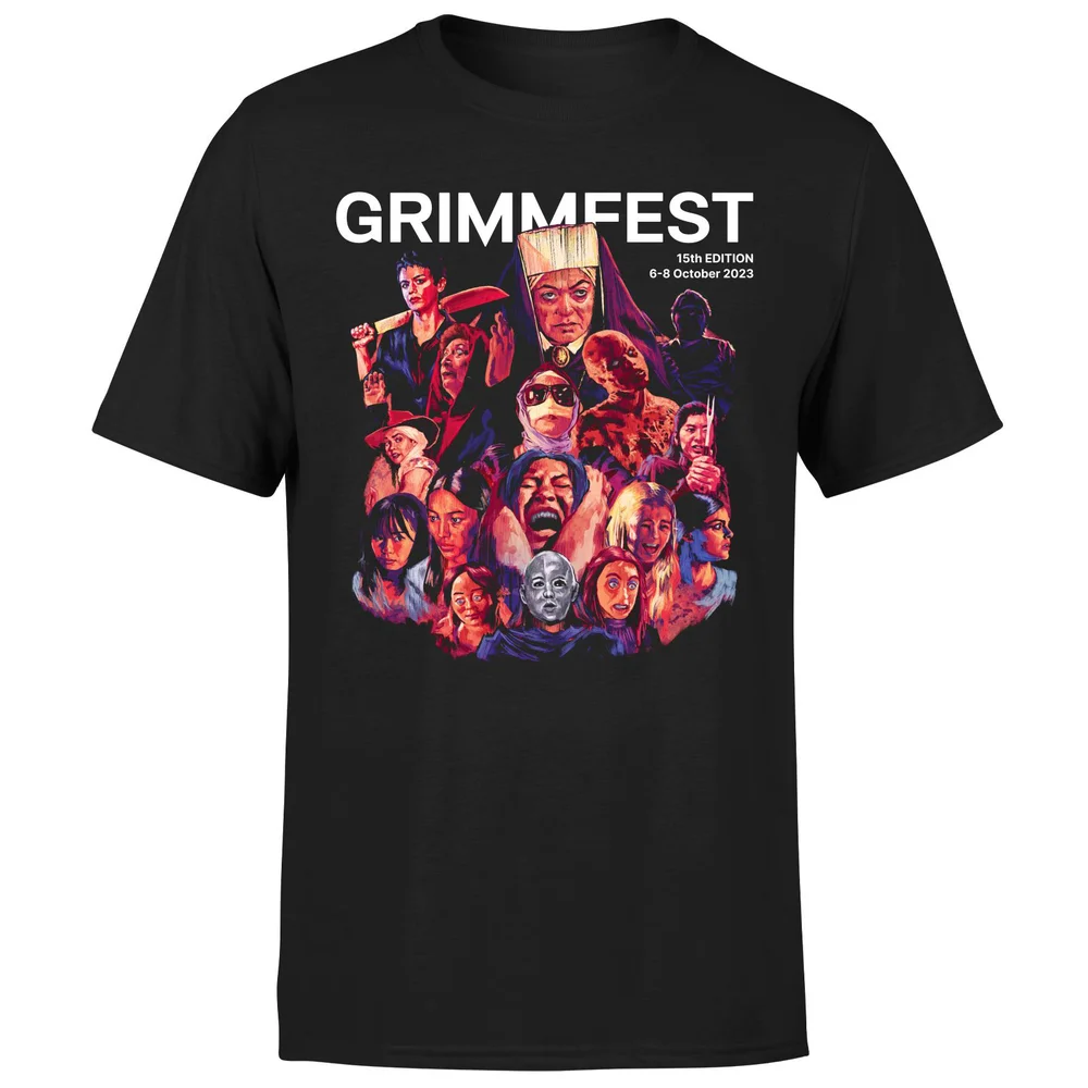 GRIMMFEST 2023 Men's T-Shirt - Black - S - Black Image 1