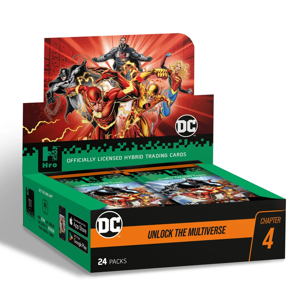 DC - HRO Chapter 4 Hybrid Trading Cards Collection: 24-Pack Mega Booster Box Image 1