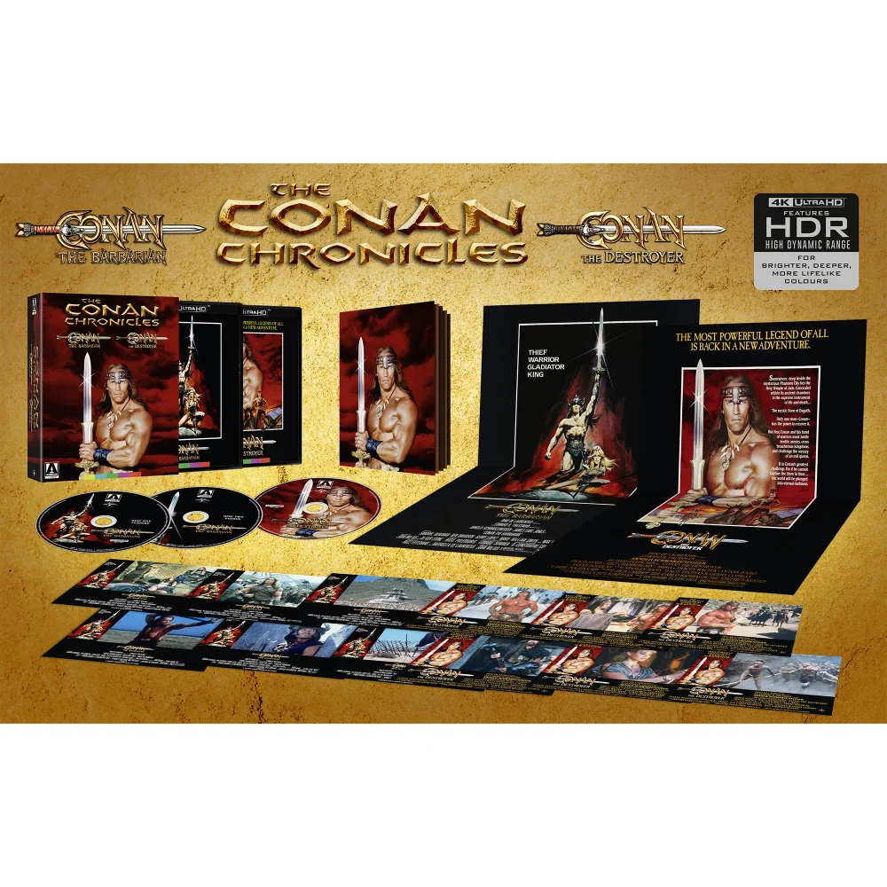 The Conan Chronicles: Conan The Barbarian & Conan The Destroyer Limited Edition 4K Ultra HD Image 1