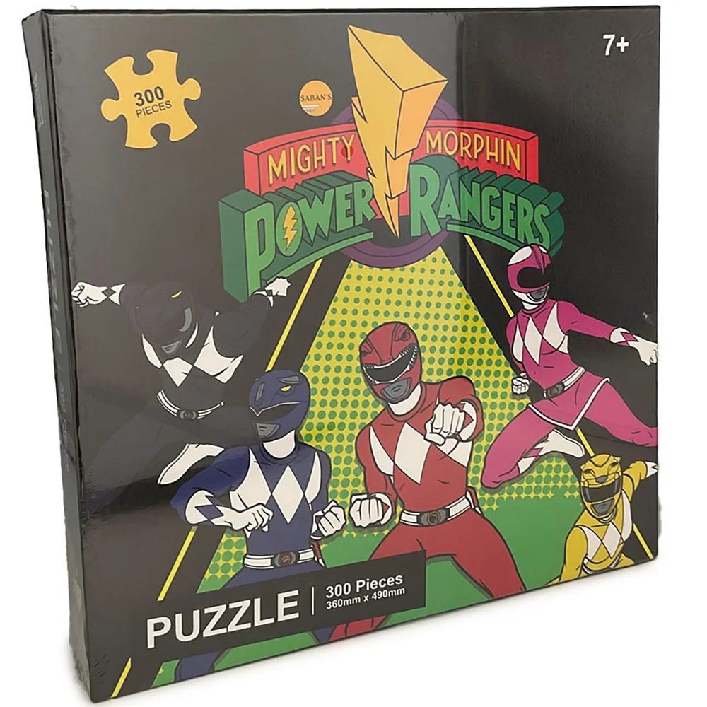 Power Rangers 300 Piece Puzzle Image 1