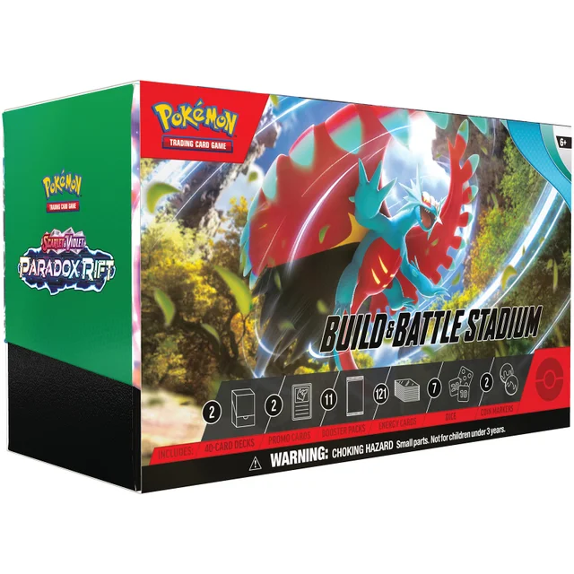 Pokemon TCG: Scarlet & Violet 4 - Paradox Rift - Build & Battle Stadium