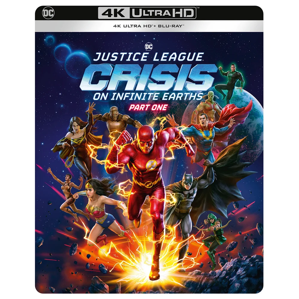 Justice League: Crisis on Infinite Earths - Part 1 4K Ultra HD SteelBook (Includes Blu-ray) Image 1