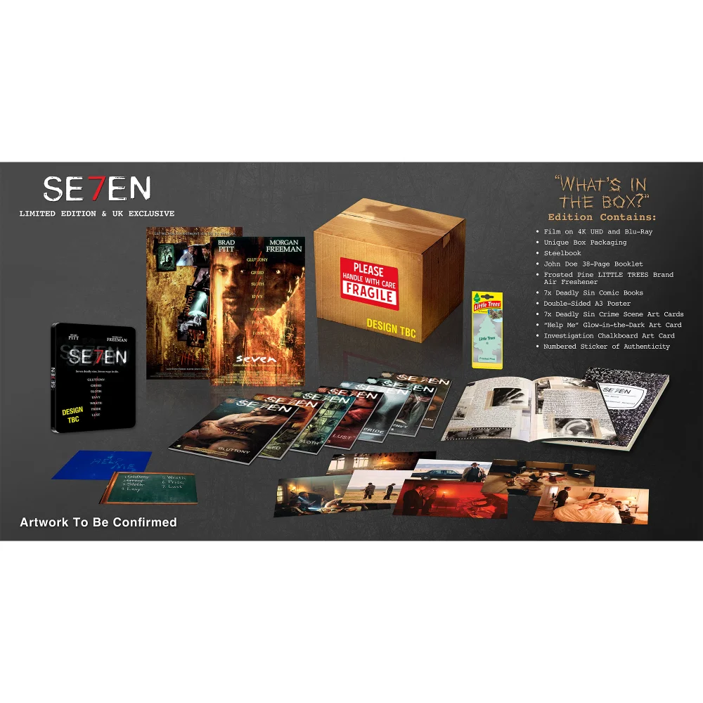 Se7en What's In The Box? Special Edition 4K Ultra HD Steelbook Image 1