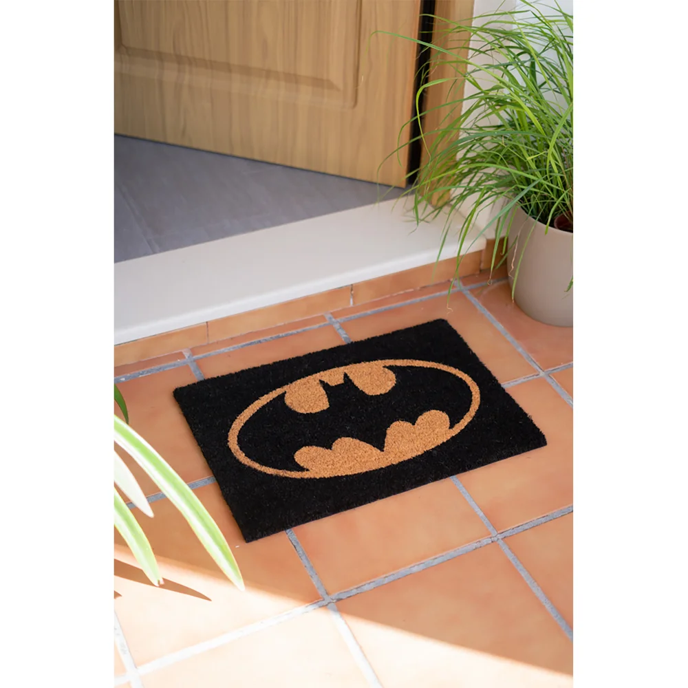 Doormat Dc Comics Batman Logo Image 1