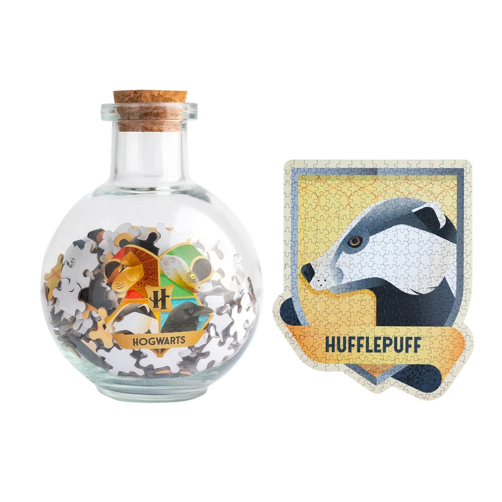 Harry Potter Hufflepuff 331 Pieces Collectible Puzzle Image 1