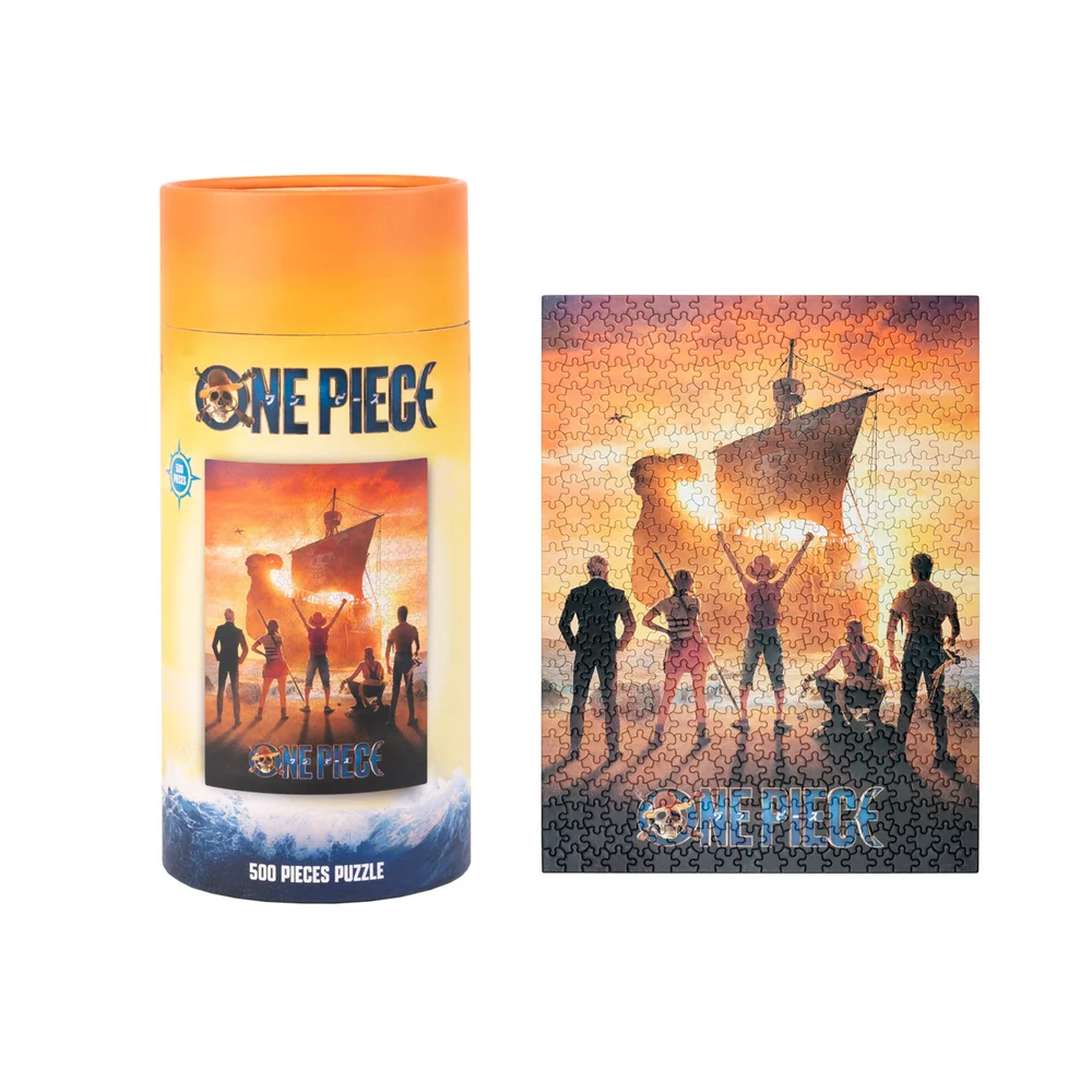 One Piece Netflix - Straw Hat Pirates 500 Pieces Puzzle Image 1