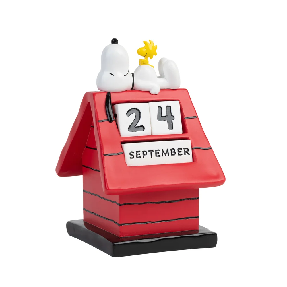 Snoopy Doghouse 3D Perpetual Calendar Image 1