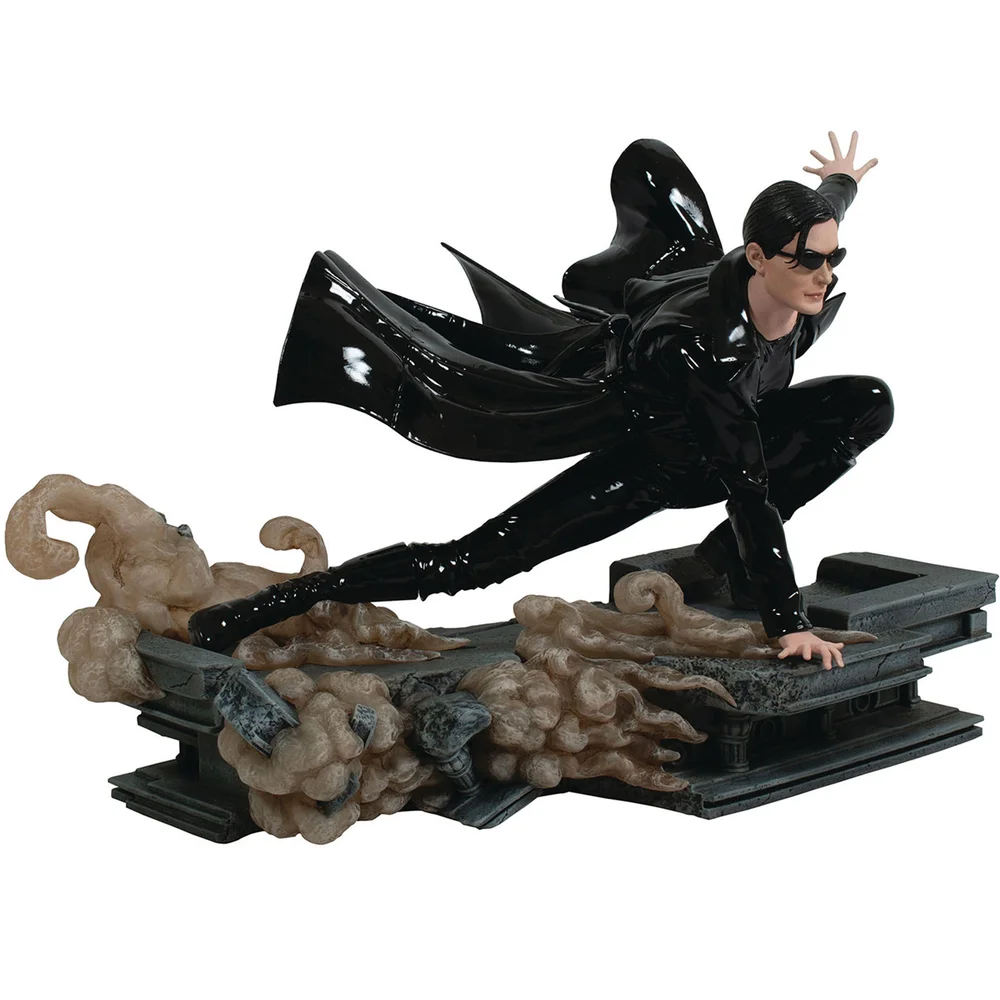 The Matrix Gallery Trinity Pvc Statue Image 1