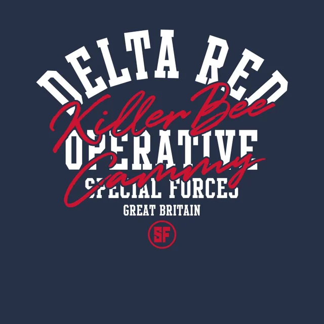 Street Fighter Delta Red Operative Hoodie - Navy