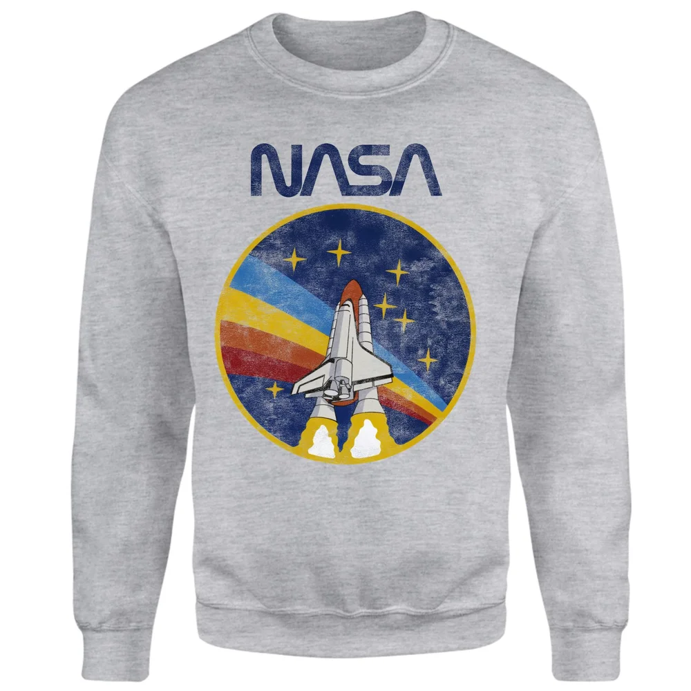 NASA Lift Off Sweatshirt - Grey - S - Grey Image 1