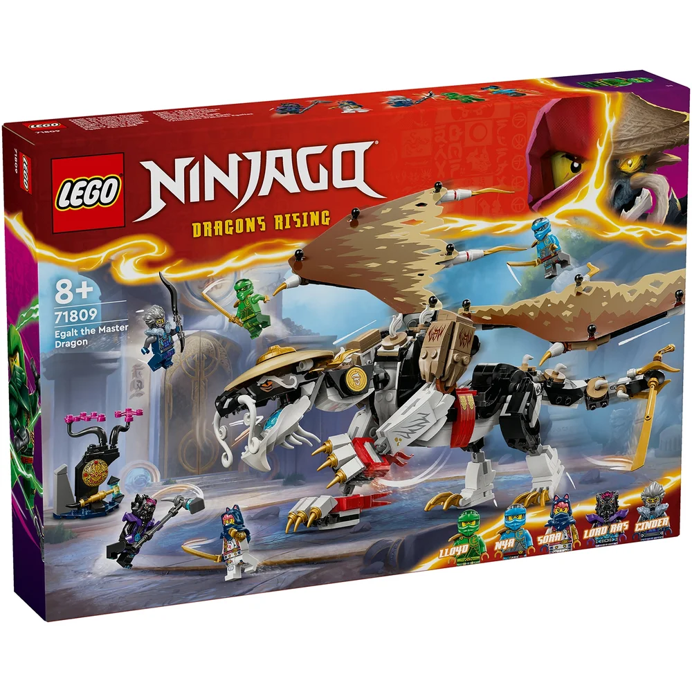 LEGO NINJAGO Egalt the Master Dragon Toy Ninja Playset 71809 Image 1