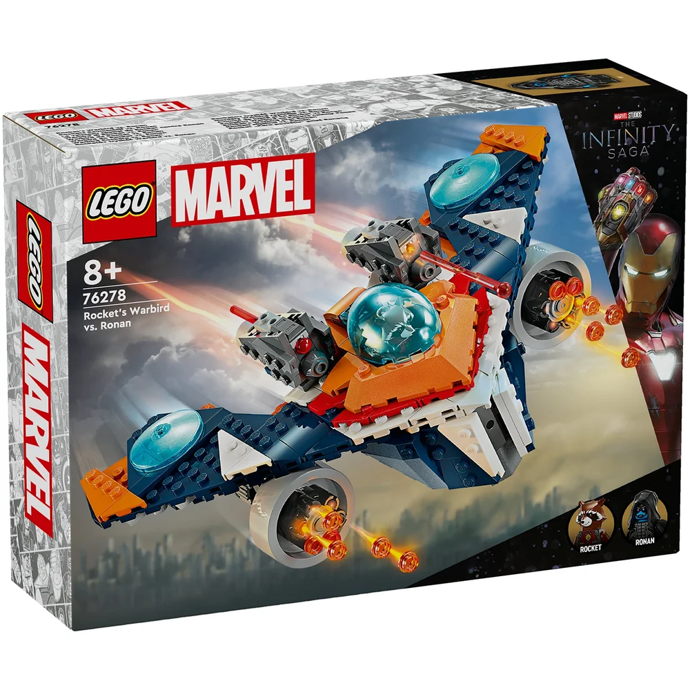 LEGO Marvel Rocket’s Warbird vs. Ronan Building Toy 76278 Image 1