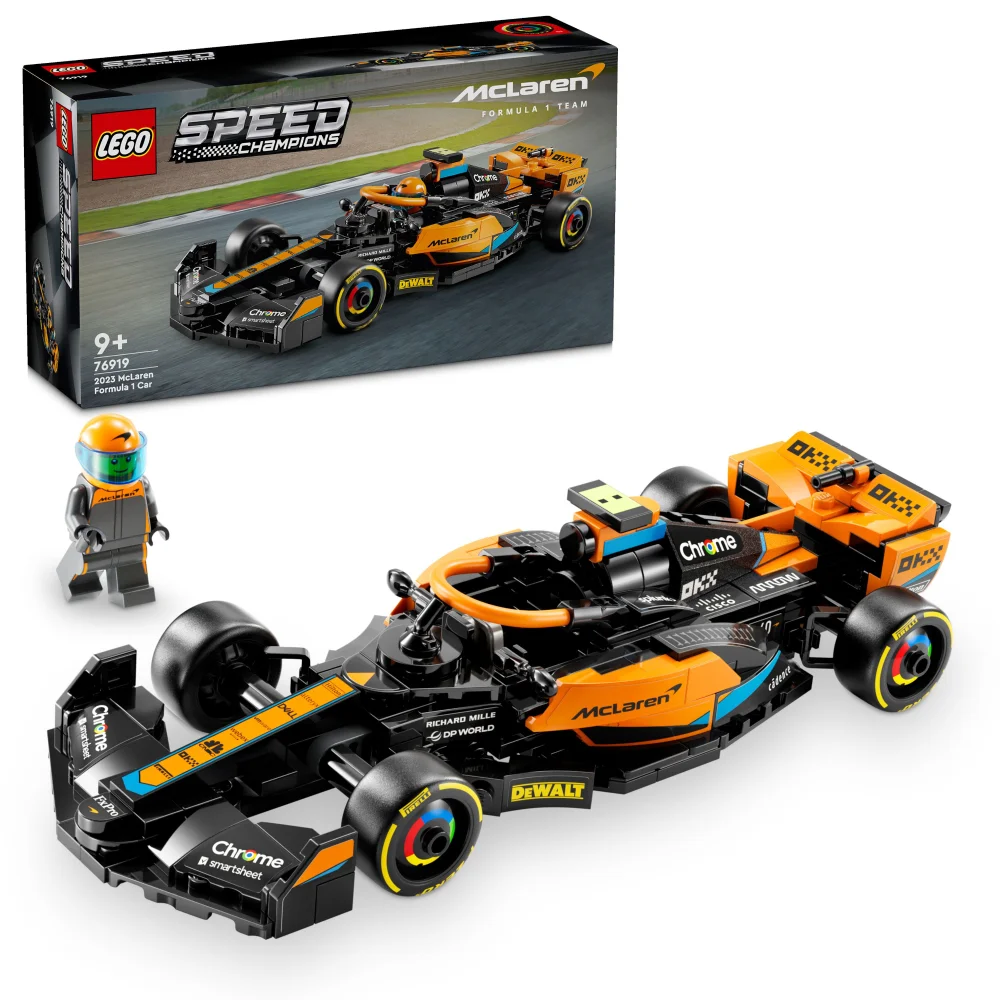 LEGO Speed Champions 2023 McLaren Formula 1 Race Car 76919 Image 1
