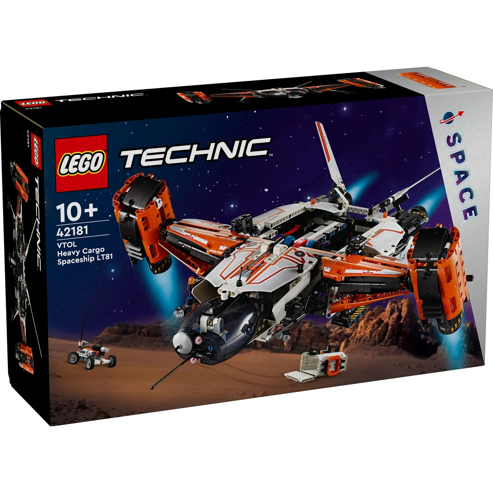 LEGO Technic VTOL Heavy Cargo Spaceship LT81, Space Plane Set 42181 Image 1