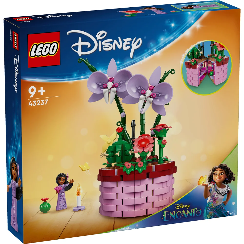 LEGO | Disney Encanto Isabela’s Flowerpot with Buildable Flower Toy and Film Character 43237 Image 1