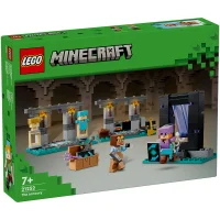 LEGO Minecraft The Armoury Toy with Character Figures 21252
