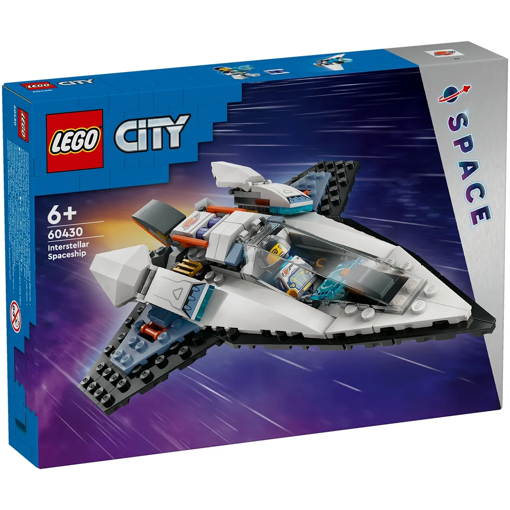 LEGO City Interstellar Spaceship Outer Space Toy Set 60430 Image 1