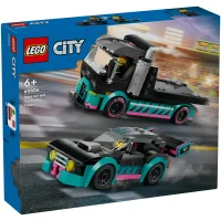 LEGO City Race Car and Car Carrier Truck Building Toys 60406