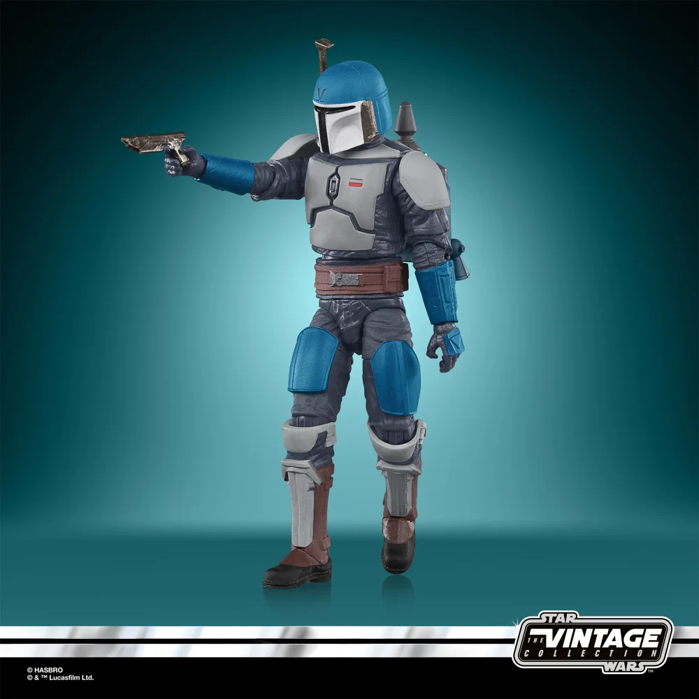 Hasbro Star Wars The Vintage Collection Mandalorian Fleet Commander, The Mandalorian Action Figure (3.75”) Image 1