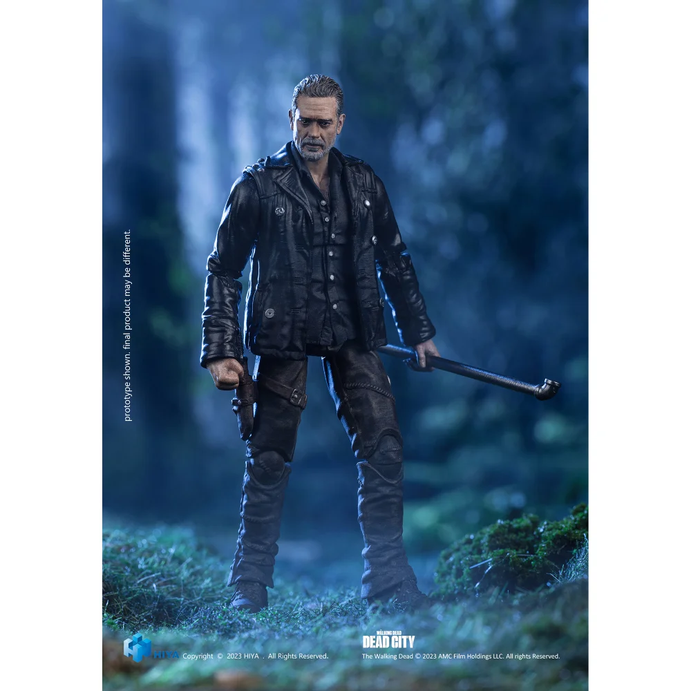 HIYA Toys Walking Dead Dead City Negan 1:18th Scale Action Figure Image 1