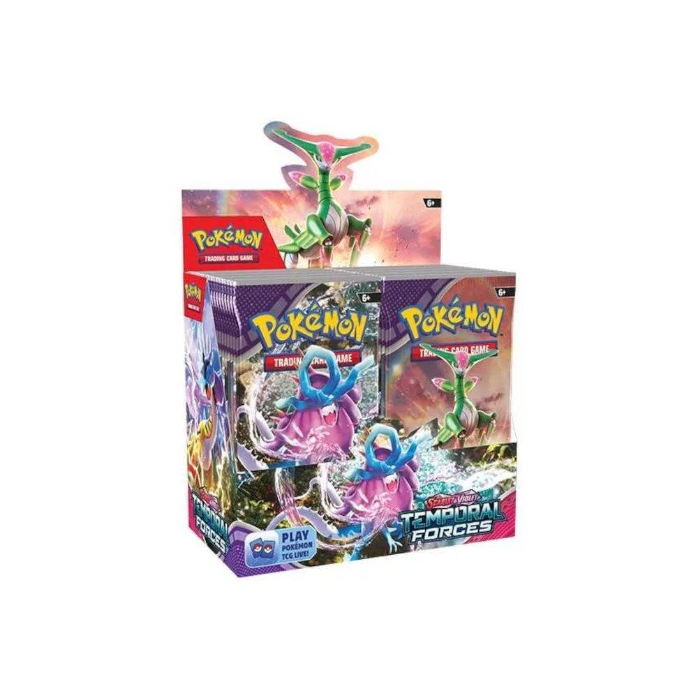 Pokemon TCG: Scarlet and Violet 5 Temporal Forces Booster Packs CDU (36 Packs) Image 1
