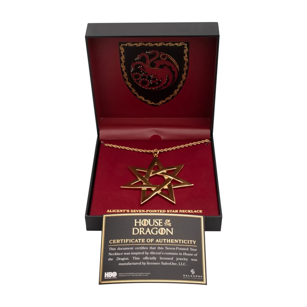 SalesOne Game Of Thrones House Of The Dragon Alicent Necklace Replica Image 1