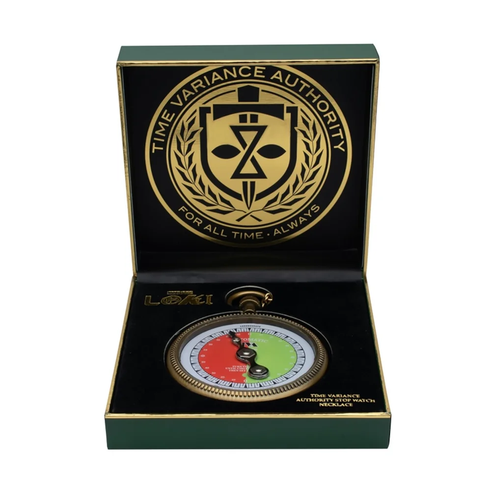 SalesOne Marvel Loki Time Variance Authority Watch Necklace Image 1