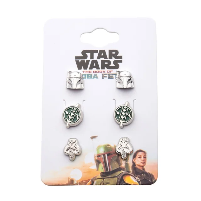 SalesOne Star Wars The Book Of Boba Fett Symbols Earring Set