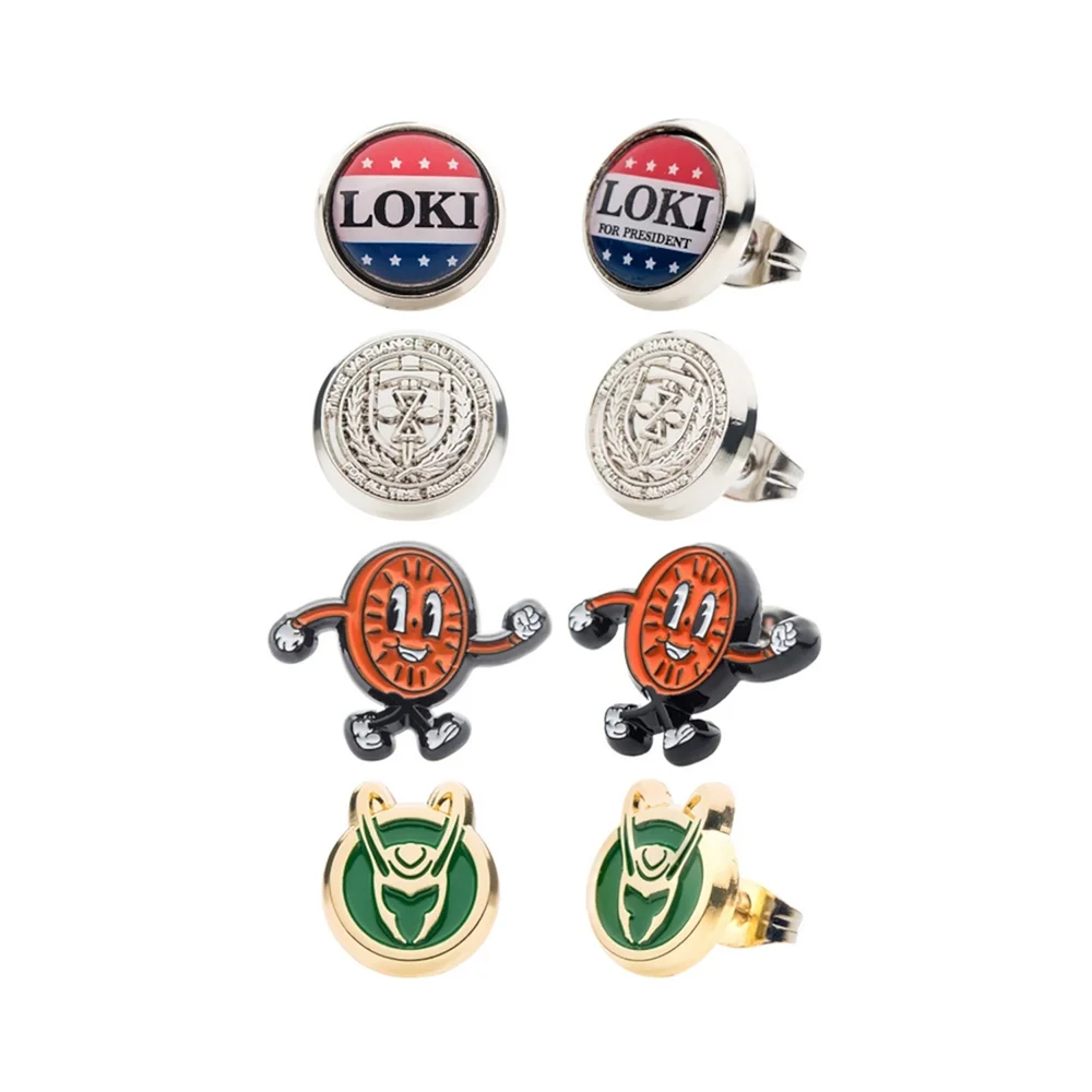 SalesOne Marvel Loki & Tva Earring Set Image 1