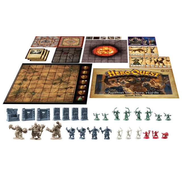 Avalon Hill Heroquest Against the Ogre Horde Quest Pack