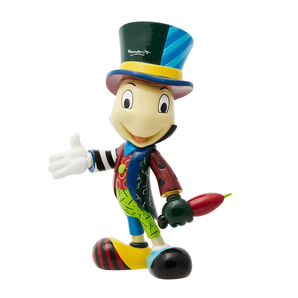 Enesco Disney Britto Jiminy Cricket 8" Figurine Image 1