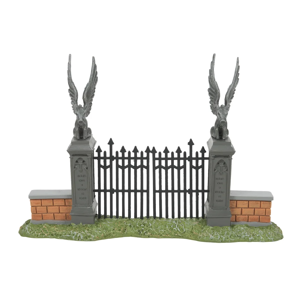 Enesco Harry Potter Illuminated Buildings Hogwarts Gate (12cm) Image 1