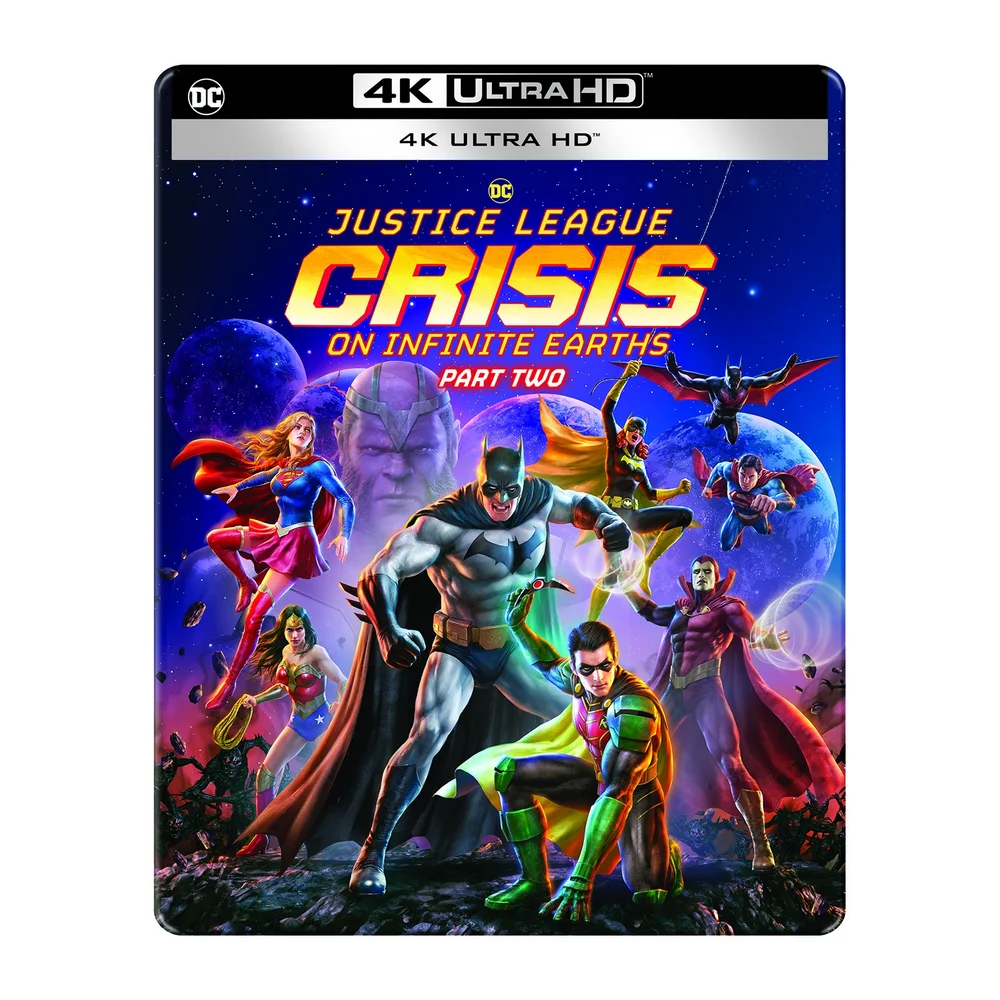 Justice League: Crisis on Infinite Earths - Part 2 SteelBook 4K Ultra HD (Includes Blu-ray) Image 1