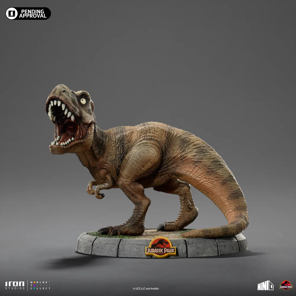 Iron Studios Jurassic Park T-Rex Illusion Minico Limited Edition Figure (5.8") Image 1