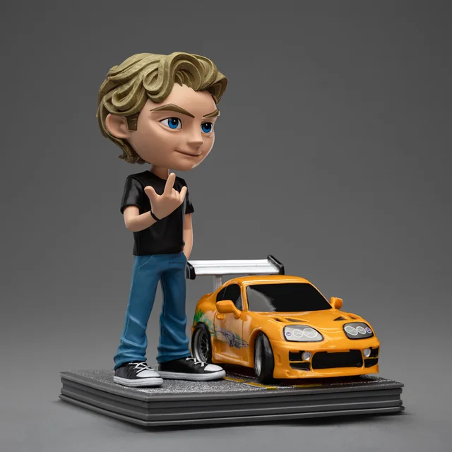 Iron Studios Fast & Furious Brian O'Conner & Car Minco Limited Edition Figure