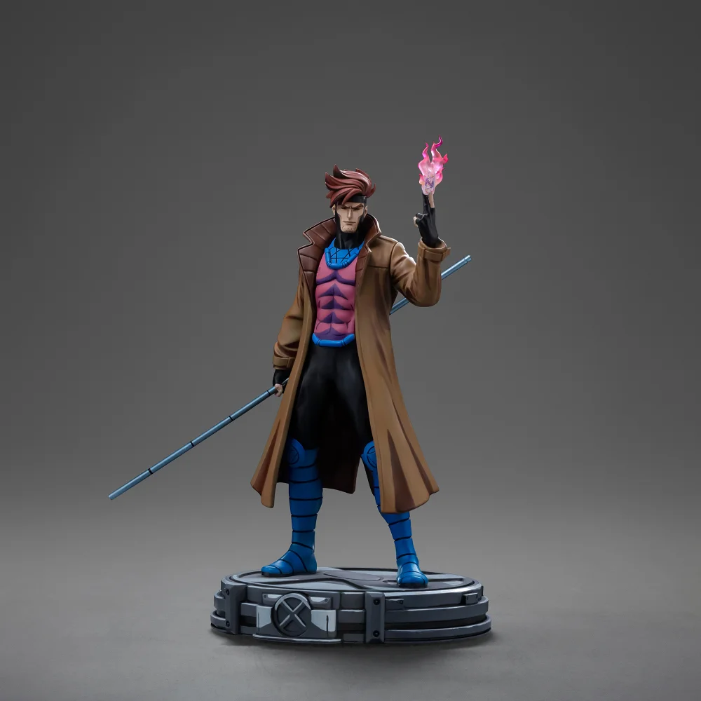 Iron Studios Marvel X-Men '97 Gambit Art Scale 1/10 Limited Edition Collectible Statue Image 1