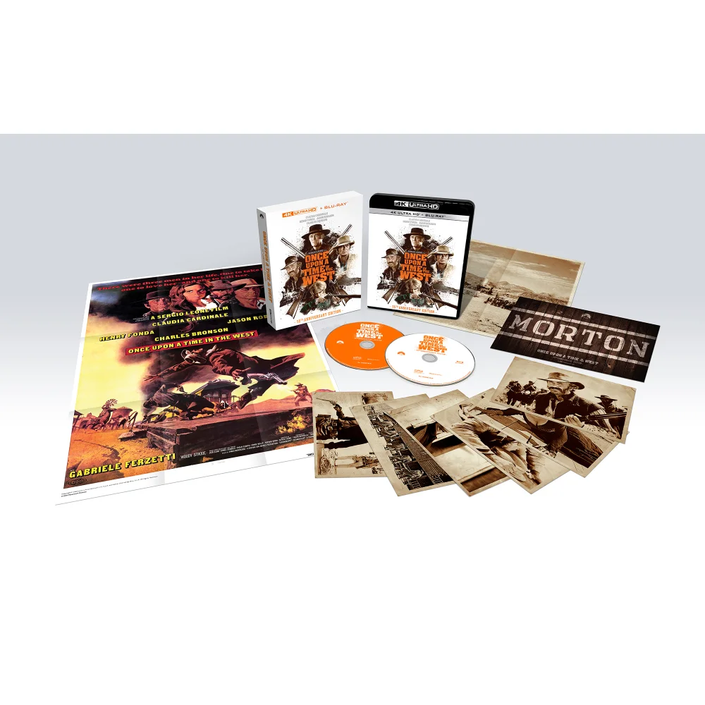 Once Upon a Time in the West 55th Anniversary Collector's Edition 4K Ultra HD (Includes Blu-ray) Image 1